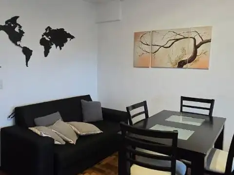 ALQUILER DEPARTAMENTO DE UN AMBIENTE AMOBLADO  AL FRENTE