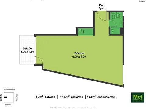 Av. Santa Fe 3700, Piso 3