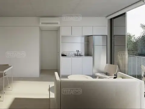 Departamento Monoambiente con 1 baño