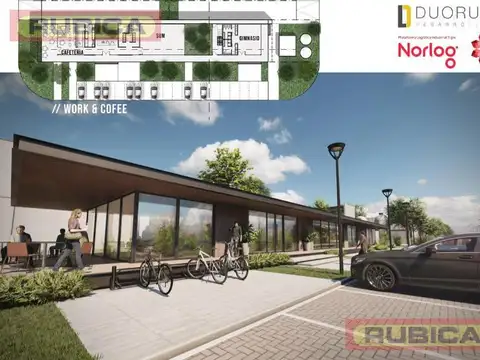 DEPOSITO/NAVE Premium 1.660 M2 en complejo Duorum de Norlog