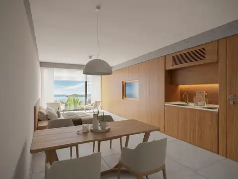 Monoambiente en venta, Playa Bonita, Bariloche, 28 m²