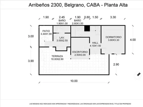 Depto Tipo Casa en Venta de 5 ambientes