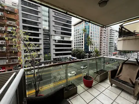 ALQUILER 2 AMB CON COCHERA EN BAJO BELGRANO - LIVING AL FRENTE Y DORMITORIO AL CONTRAFRENTE