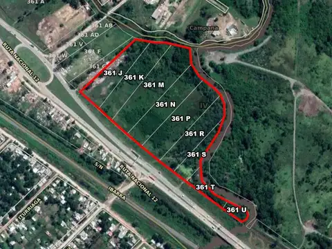 Terreno Industrial en Venta 7,5 has sobre Autovía 6 Campana