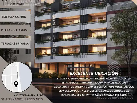 Departamento en Venta de 2 ambientes