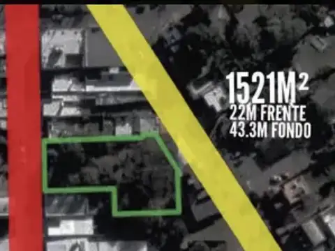 Oportunidad Desarrolladores – Terreno 1.521 m² en Pilar Centro