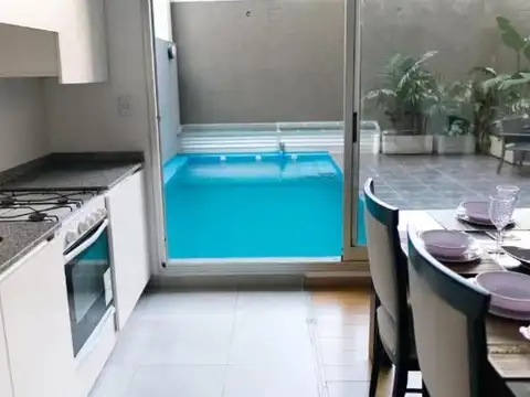DUPLEX PILETA PROPIA VENDE DEPARTAMENTO DE REVISTA 5% RENTA