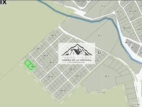 Terreno en Venta 105  mts Frente