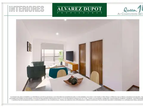 Departamento en Venta en Agronomia, USD 81.500