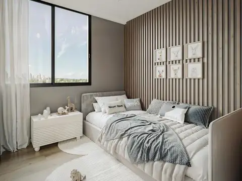 Departamento 3 ambientes con 2 baños