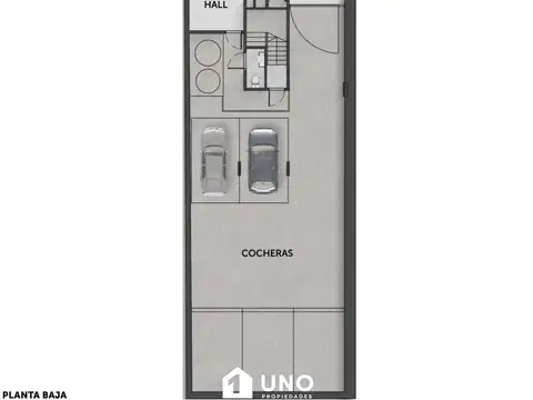 Departamento 2 ambientes con 1 baño