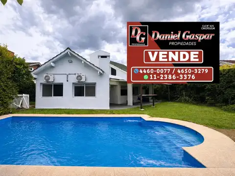 VENTA – EXCELENTE CASA 4 AMBIENTES – CAMPO CHICO COUNTRY CLUB