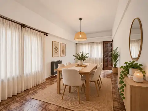 VENTA CASA 3 AMBIENTES con GARAGE, PARQUE, AMPLIO LOTE, APTO CRÉDITO / VILLA LA FLORIDA QUILMES
