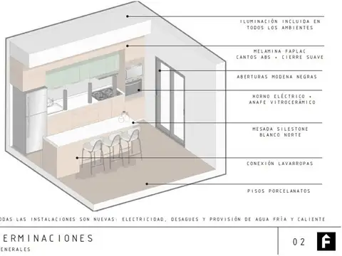 Depto Tipo Casa en Venta de 3 dormitorios