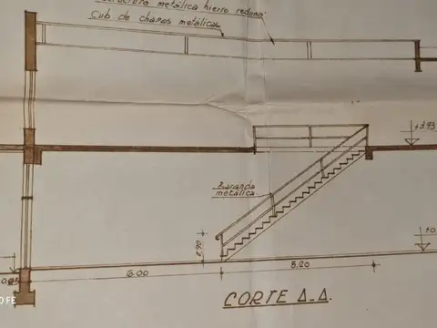 Galpon en Venta 9  mts Frente