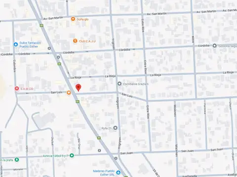 Venta terreno en Pueblo Esther