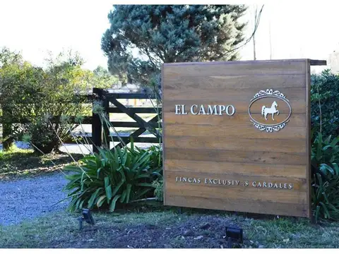Terreno en Venta en Barrio El Campo - Fincas Exclusivas Cardales, USD 25.000