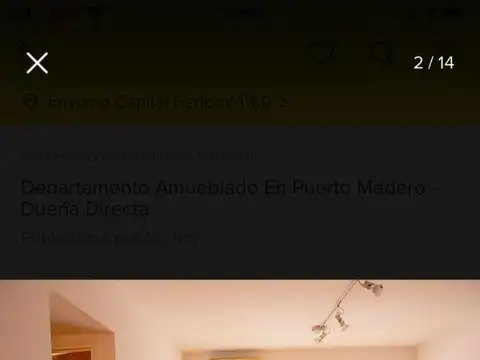 Departamento en Alquiler Temporal A Estrenar