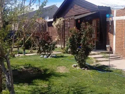 Venta Cabaña de Tronco + Departamento - Uspallata