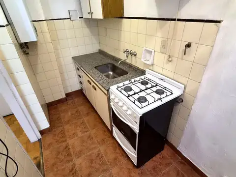 Departamento 2 ambientes con 1 baño