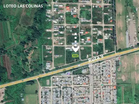 Terreno en Venta 10  mts Frente