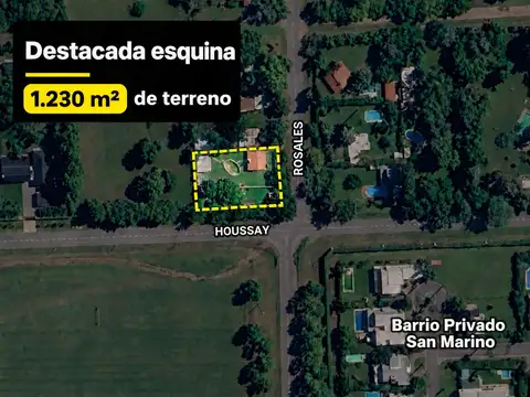 Lotes en venta en Funes | Rosales esquina Houssay | 1.230 m² | Ideal Comercial