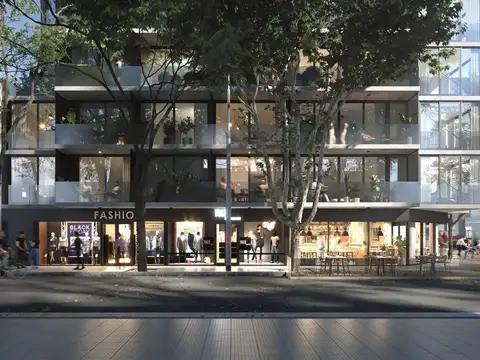 Departamento 2 ambientes con 2 baños