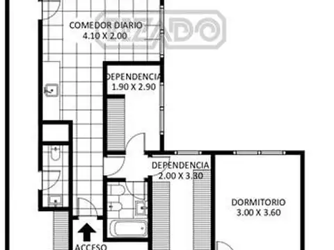 Departamento en Venta de 6 ambientes