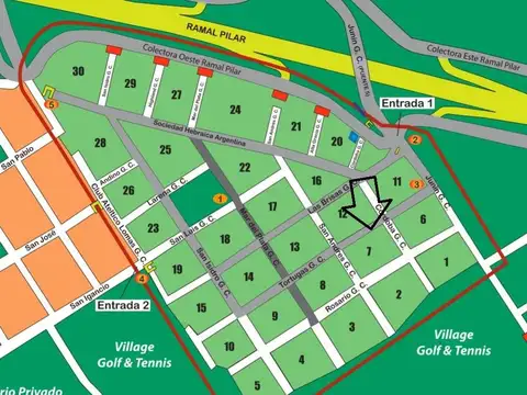 Tortugas Golf Club y San Andres Golf Club L19
