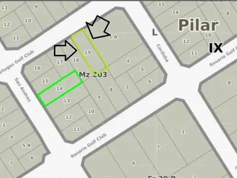 Terreno en Venta en De Vicenzo Chico, USD 53.000