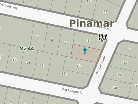 Cod 398 – Lote Multifamiliar Centauro Pinamar