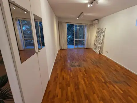 Excelente monoambiente al frente con balcon y amenities!