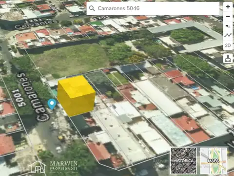 Terreno en Venta 10  mts Frente