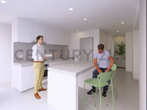 Departamento 3 ambientes con 2 baños