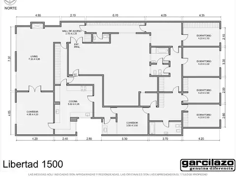 Departamento en Venta en Recoleta, USD 590.000