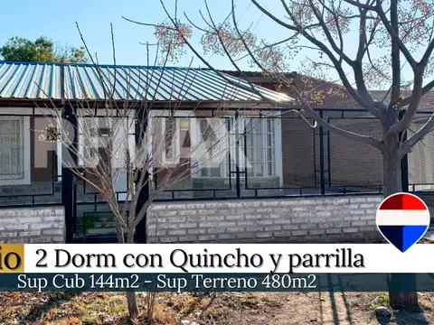 ALQUILER CASA CON QUINCHO- CENTENARIO