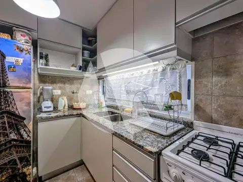 Departamento 2 ambientes con 1 baño