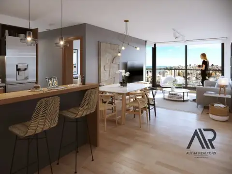 Apartamento en venta de 2 dormitorios en Pocitos Nuevo