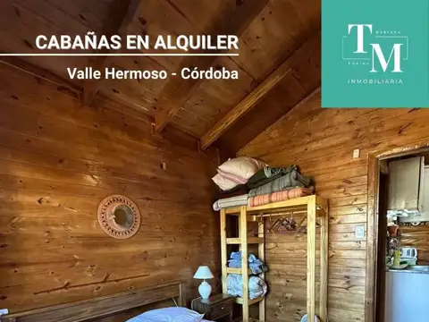 Cabañas en alquiler temporal - Para 2/4 personas