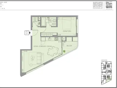 Departamento en Venta en Beccar, USD 147.443