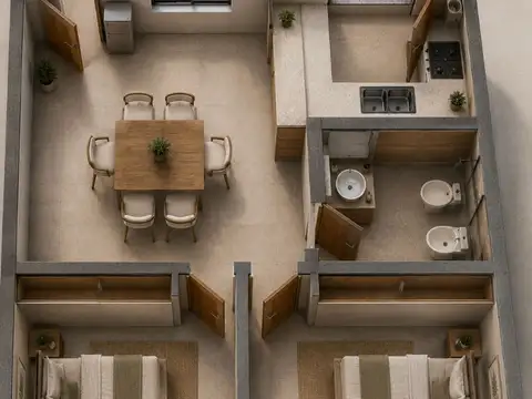 Departamento en Venta de 2 dormitorios