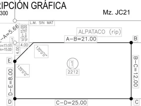 Terreno en Venta en Rincón de los Sauces, USD 48.000