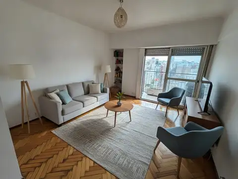 VENTA DPTO 2 AMB CON BALCÓN Y LAVADERO PISO ALTO LUMINOSO NÚÑEZ A REFACCIONAR
