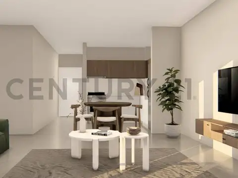 Departamento Monoambiente con 1 baño