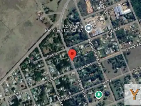 Rivadavia e/ Serbia y Londres
