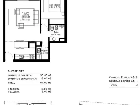 Departamento en Venta en City Bell, USD 175.000