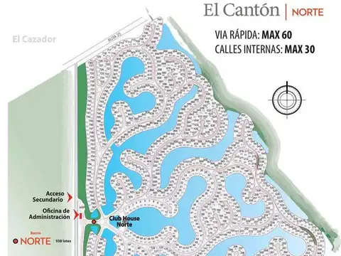 Venta Terreno Lote  al agua en Venta ubicado en El Cantón, Escobar, G.B.A. Zona Norte