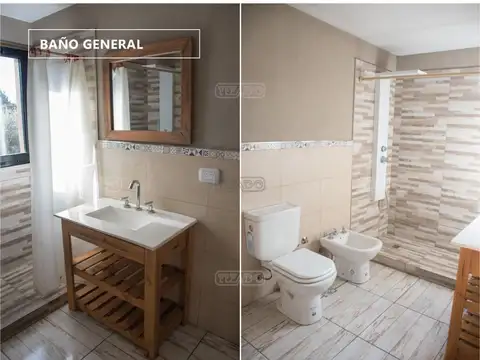 Casa 4 ambientes con 2 baños