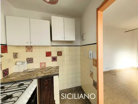 Departamento 2 ambientes con 1 baño