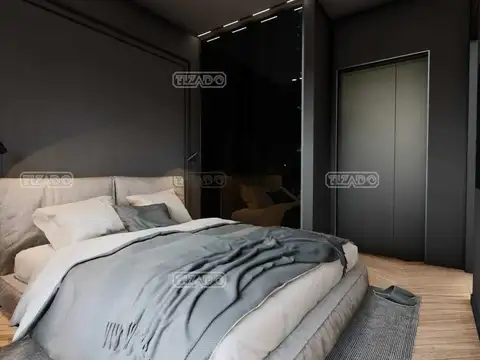 Departamento 2 ambientes con 2 baños